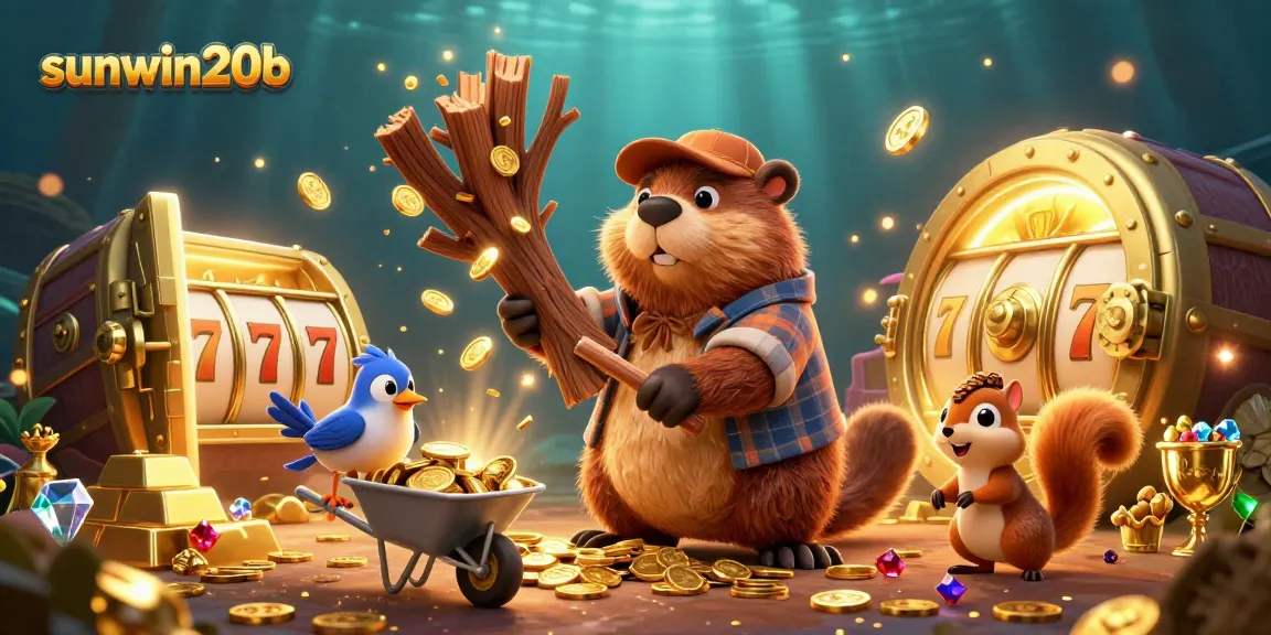 Experience exciting gameplay at sunwin20b, where cartoon characters collect coins in a dynamic casino scene.